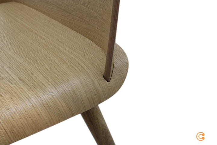 Muuto Nerd Chair Stuhl Esszimmerstuhl Sitzmöbel Eiche Siehe Text/Foto B-Ware - 5710562300016