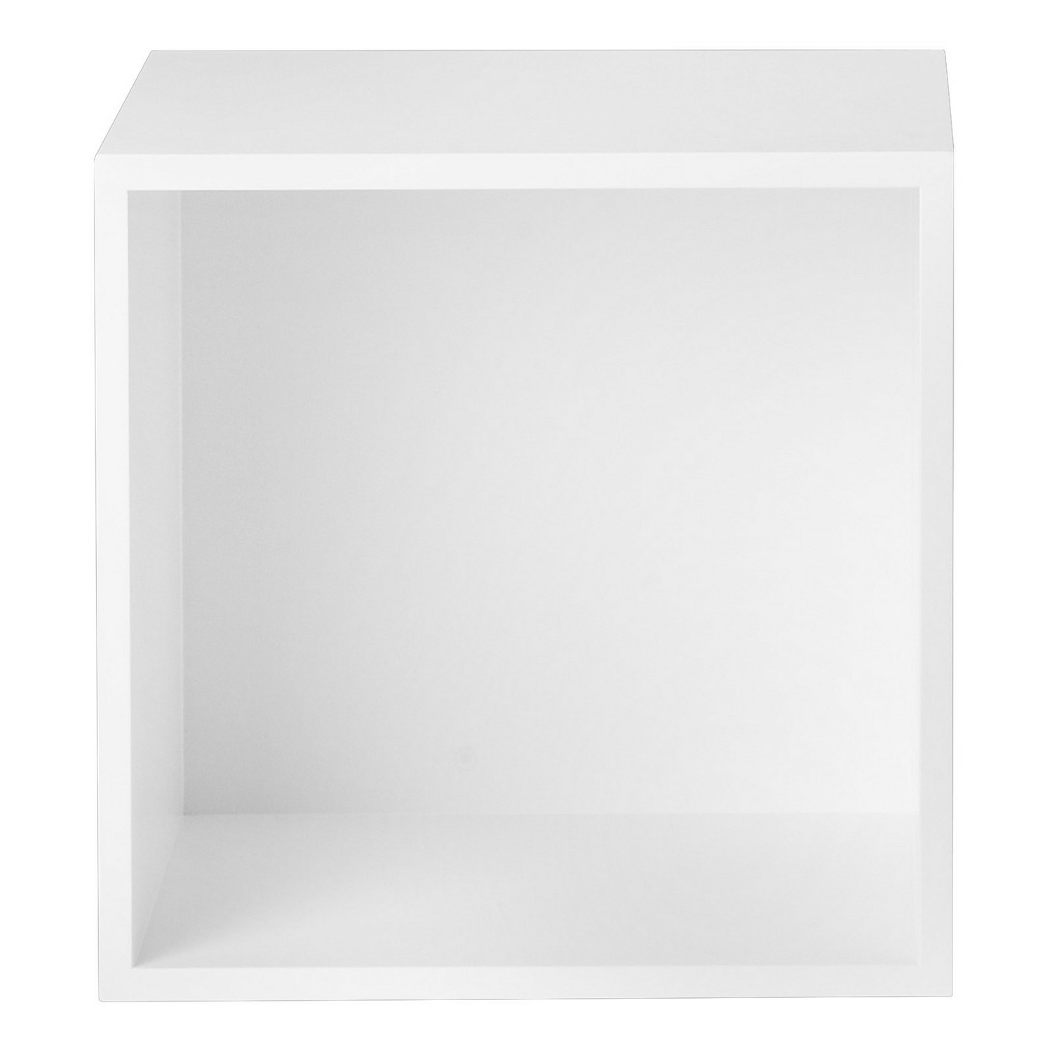 B-Ware Muuto Regalmodul Regalsystem Wandregal Stacked System Rückwand Weiß Mdf Medium