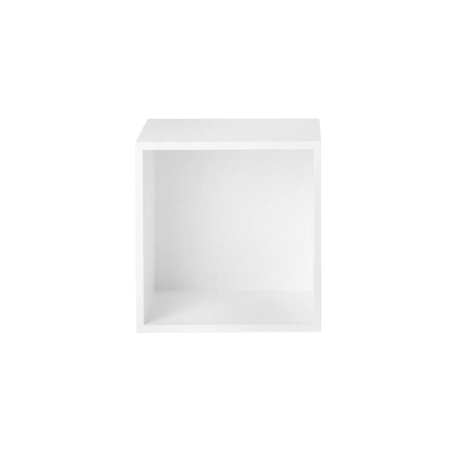 B-Ware Muuto Regalmodul Regalsystem Wandregal Stacked System Rückwand Weiß Mdf Medium