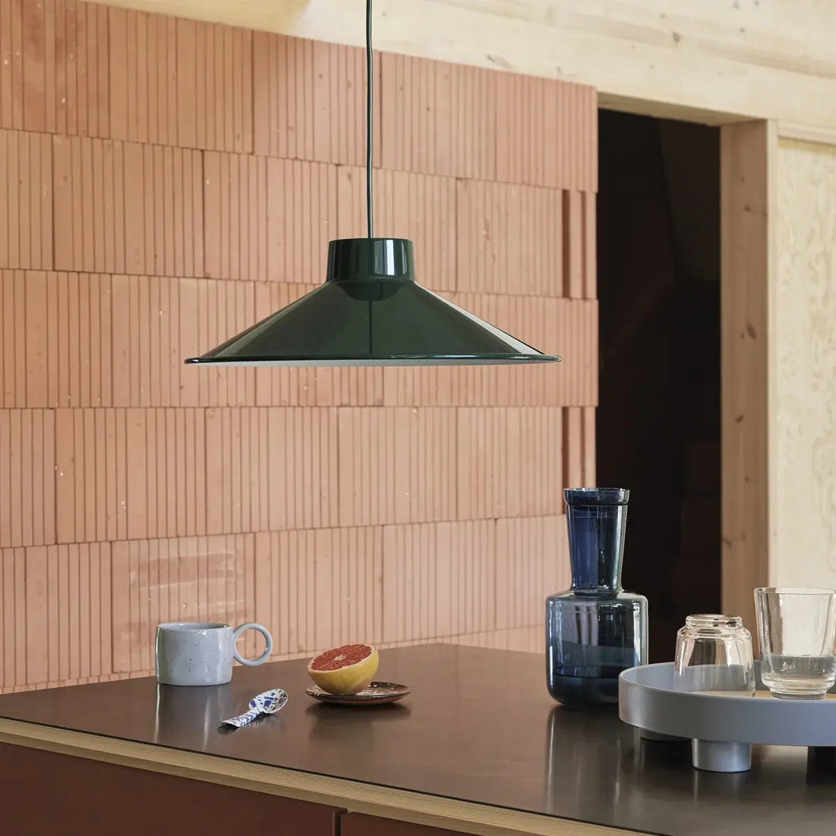 B-Ware Muuto Pendelleuchte Hängelampe Led Lampe Grau Wohnzimmer Baldachin - 5713295831246