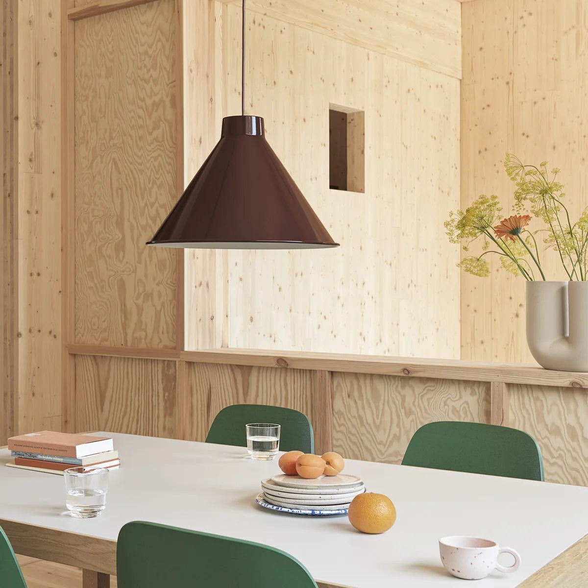 Muuto Pendelleuchte Hängelampe LED Lampe grau Wohnzimmer Baldachin - 5713295831246