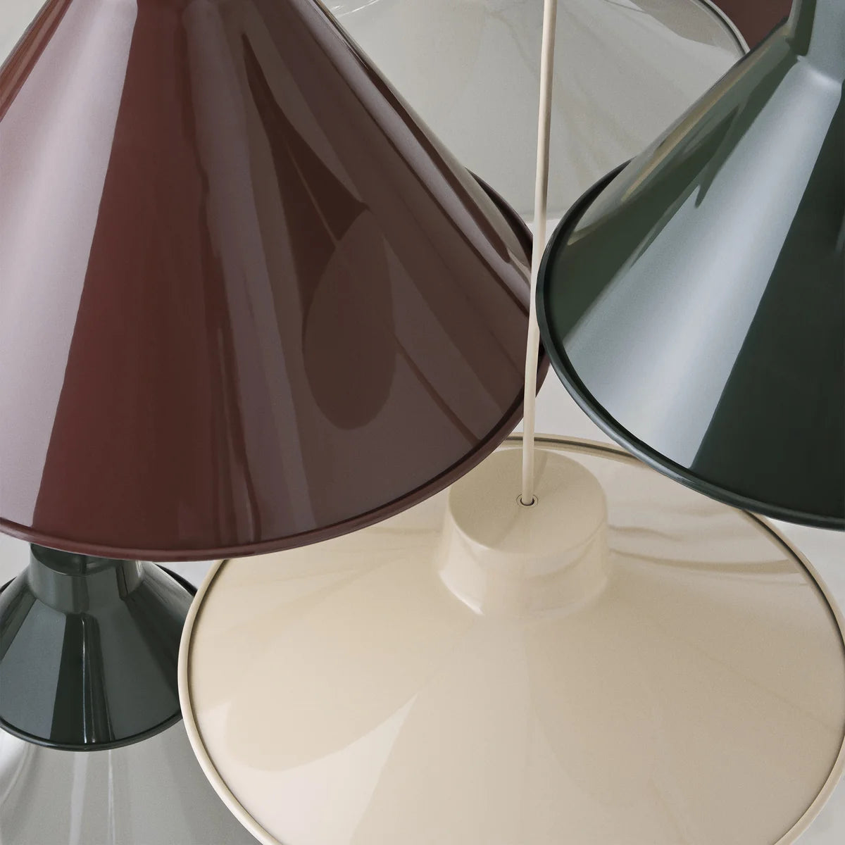 Muuto Pendelleuchte Hängelampe LED Lampe grau Wohnzimmer Baldachin - 5713295831246