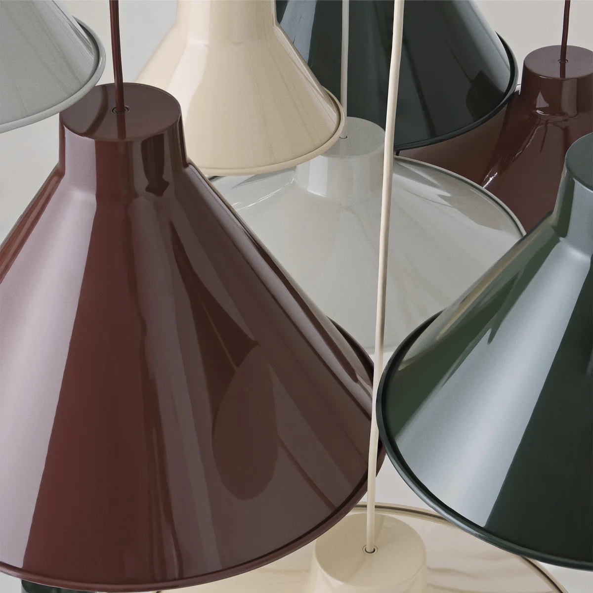 Muuto Pendelleuchte Hängelampe LED Lampe grau Wohnzimmer Baldachin - 5713295831246