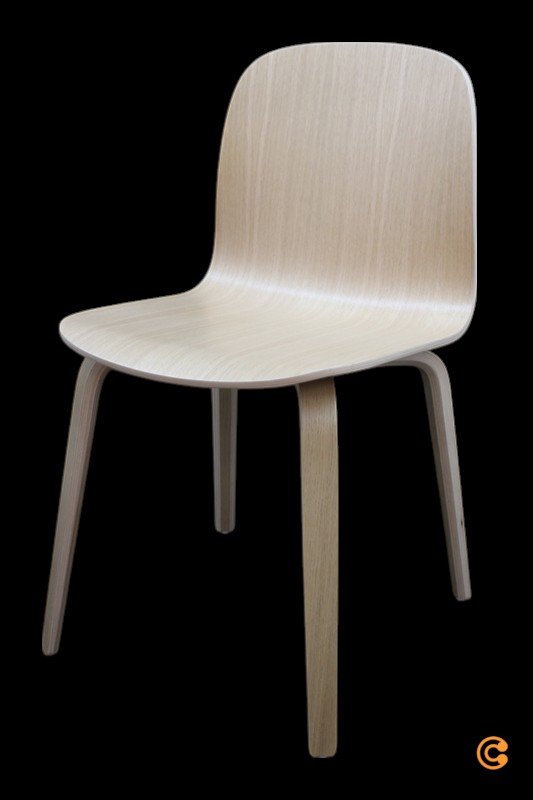Muuto Visu Stuhl Esszimmerstuhl Küchenstuhl Holzstuhl Eiche Holz Siehe Text/Foto B-Ware - 5710562114118