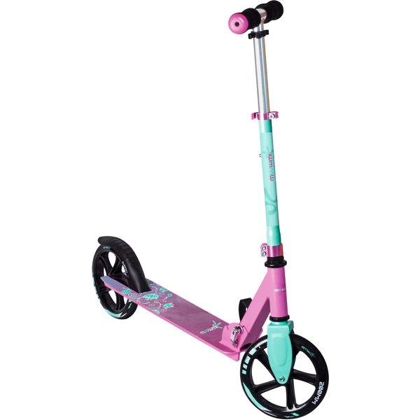 Muuwmi Aluminium Scooter Roller Tretroller Kinderroller Kinder Scooter Pink B-Ware