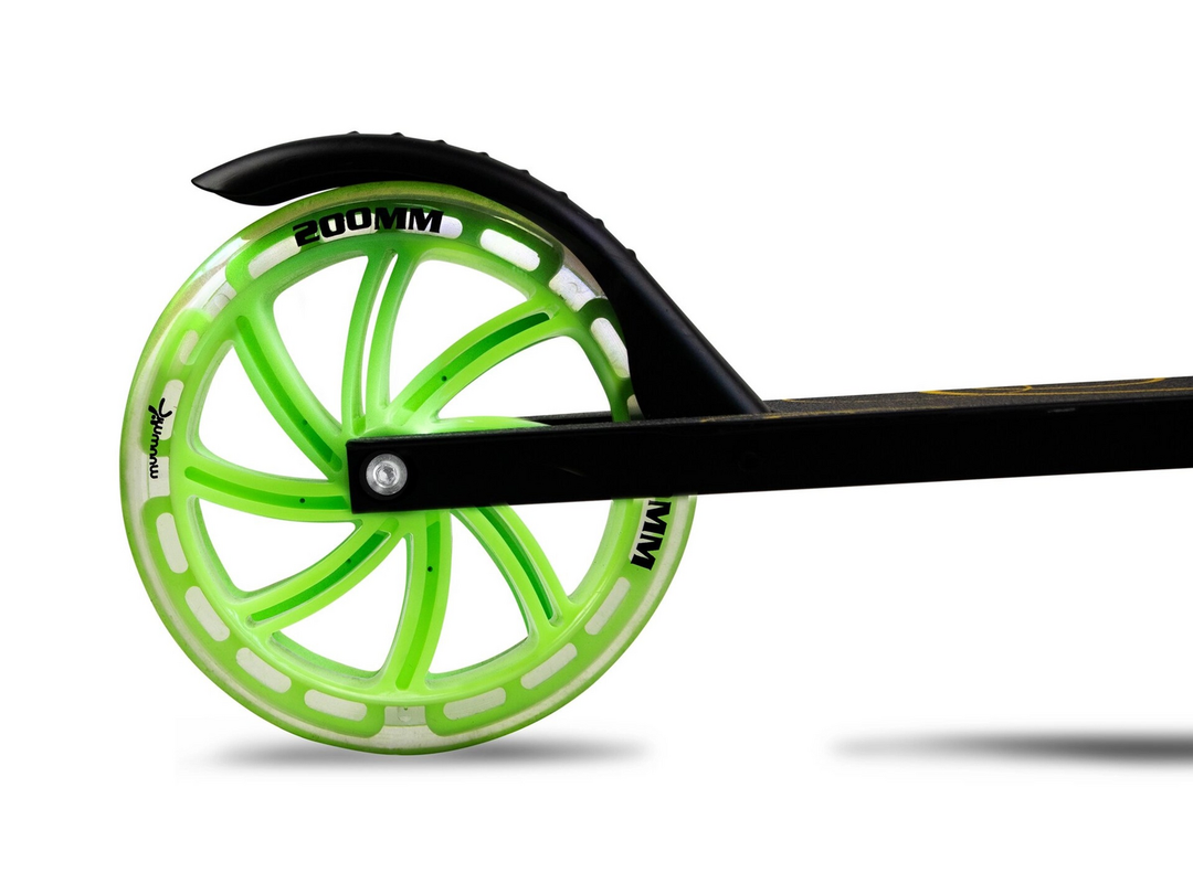 Muuwmi Aluminium Scooter Tretroller Roller Abec 7 Höhenverstellbar Led B-Ware - 4260341186214