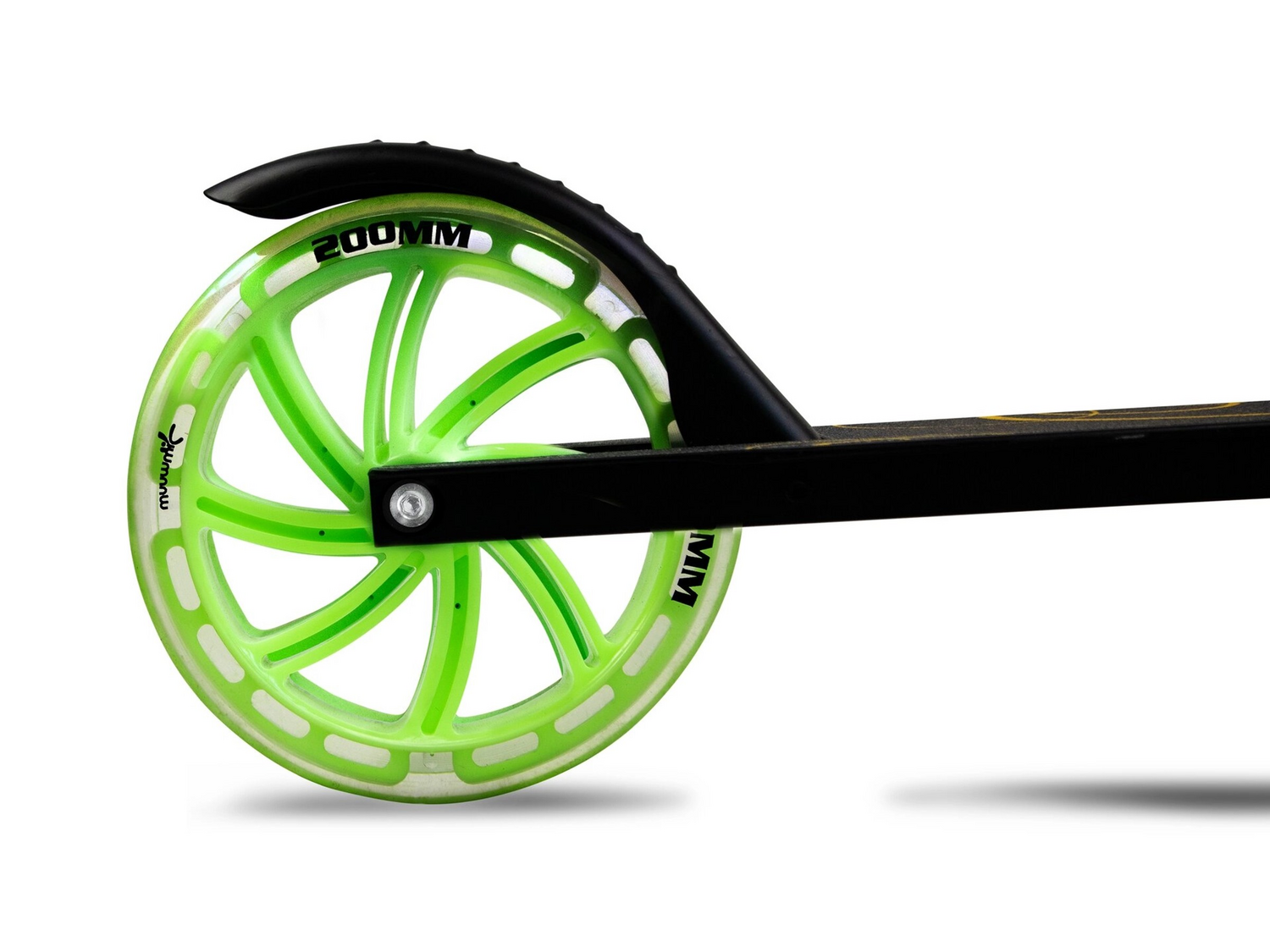 B-Ware Muuwmi Aluminium Scooter Tretroller Roller Abec 7 Höhenverstellbar Led341