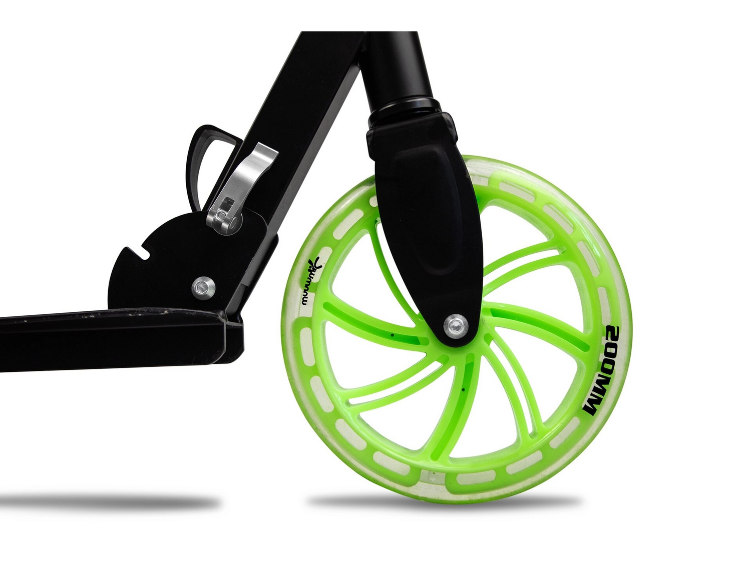 Muuwmi Aluminium Scooter Tretroller Roller Abec 7 Höhenverstellbar Led B-Ware - 4260341186214