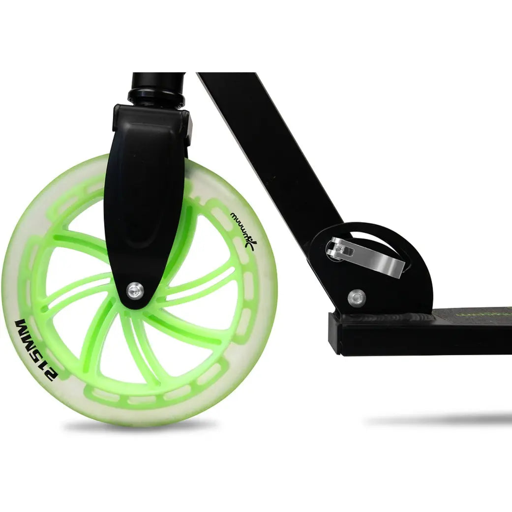 Muuwmi Aluminium Scooter Tretroller 215 Mm Abec 7 Led Leuchtrollen Glow Effekt B-Ware - 4260341186221
