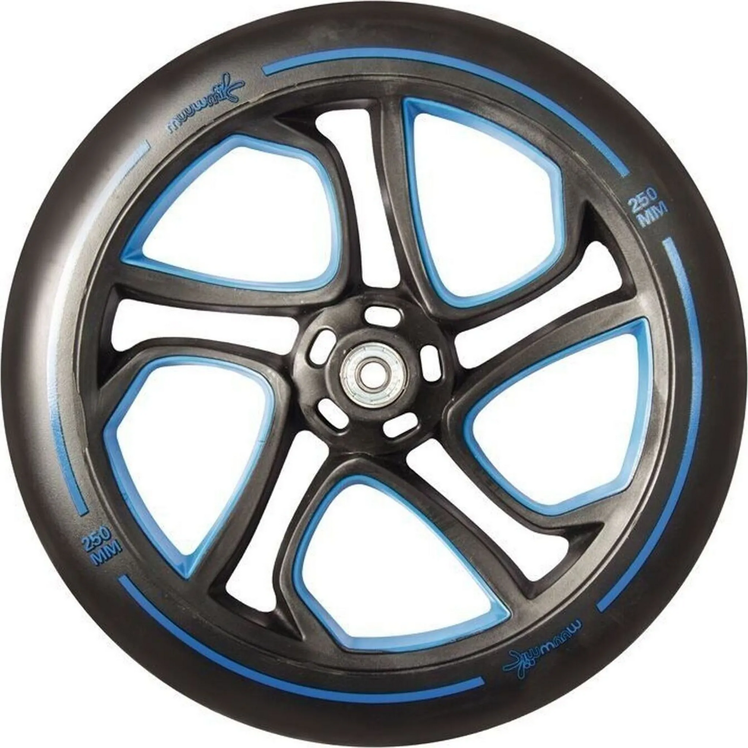 B-Ware Muuwmi Authentic Sports Roller Scooter Cityroller Kickroller Klapproller Blau - 4260341184685