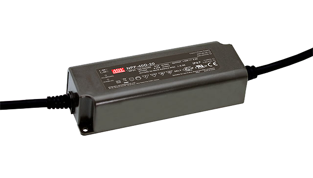 Mean Well Npf 40 D 20 Led Treiber Led Tra Netzteil Stromversorgung 20 V 40 W Ip67 B-Ware - 4711287459493