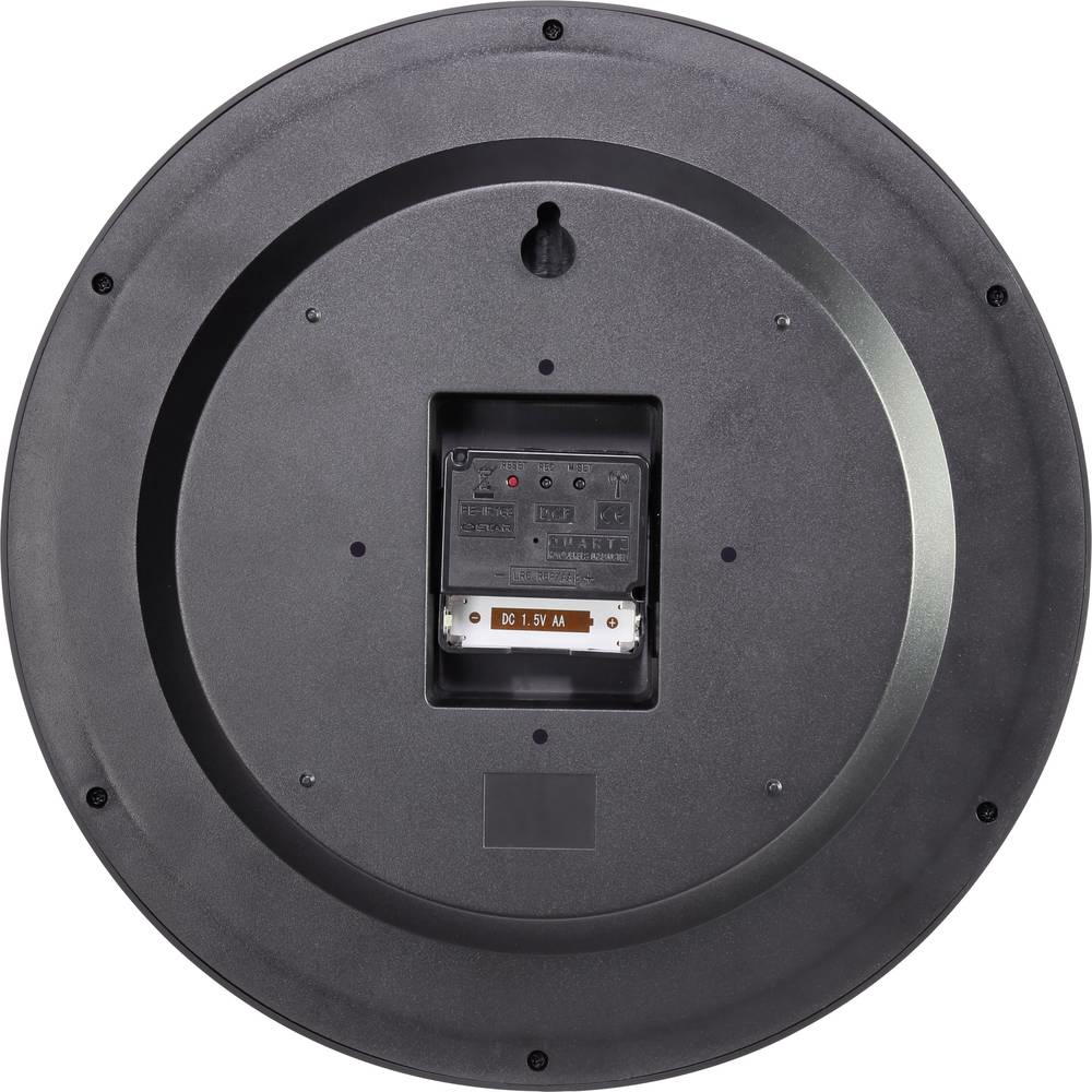 B-Ware Cemon Mxp301201 Funk Wanduhr Uhr Funkuhr Analoguhr 300 X 45 Mm Schwarz 3 Stück - 4064161202433