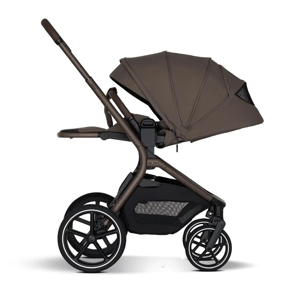B-Ware My Junior Kinderwagen Buggy Mavi 2in1 Mocca Brown Braun Babywanne Sportsitz Korb - 4255746211456