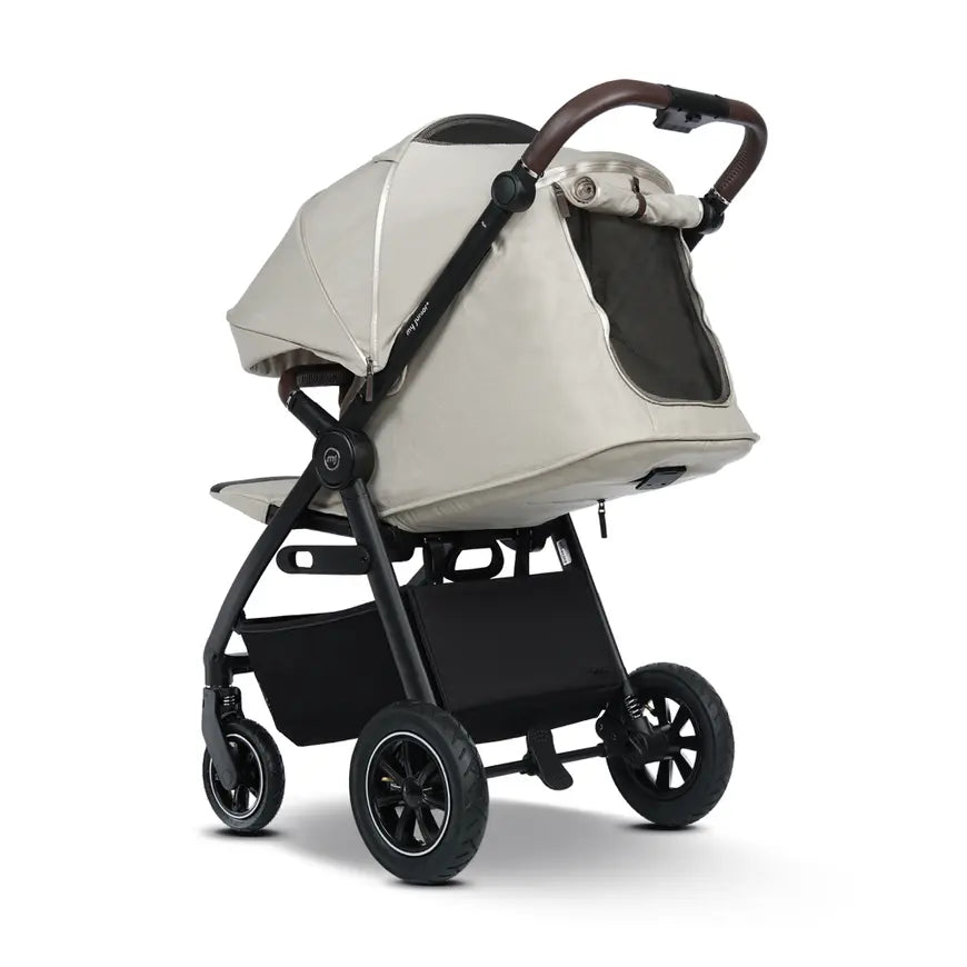 B-Ware My Junior Buggy Kinderwagen Luftreifen Desert Bloom Faltmaß Liegeposition - 2000584906611