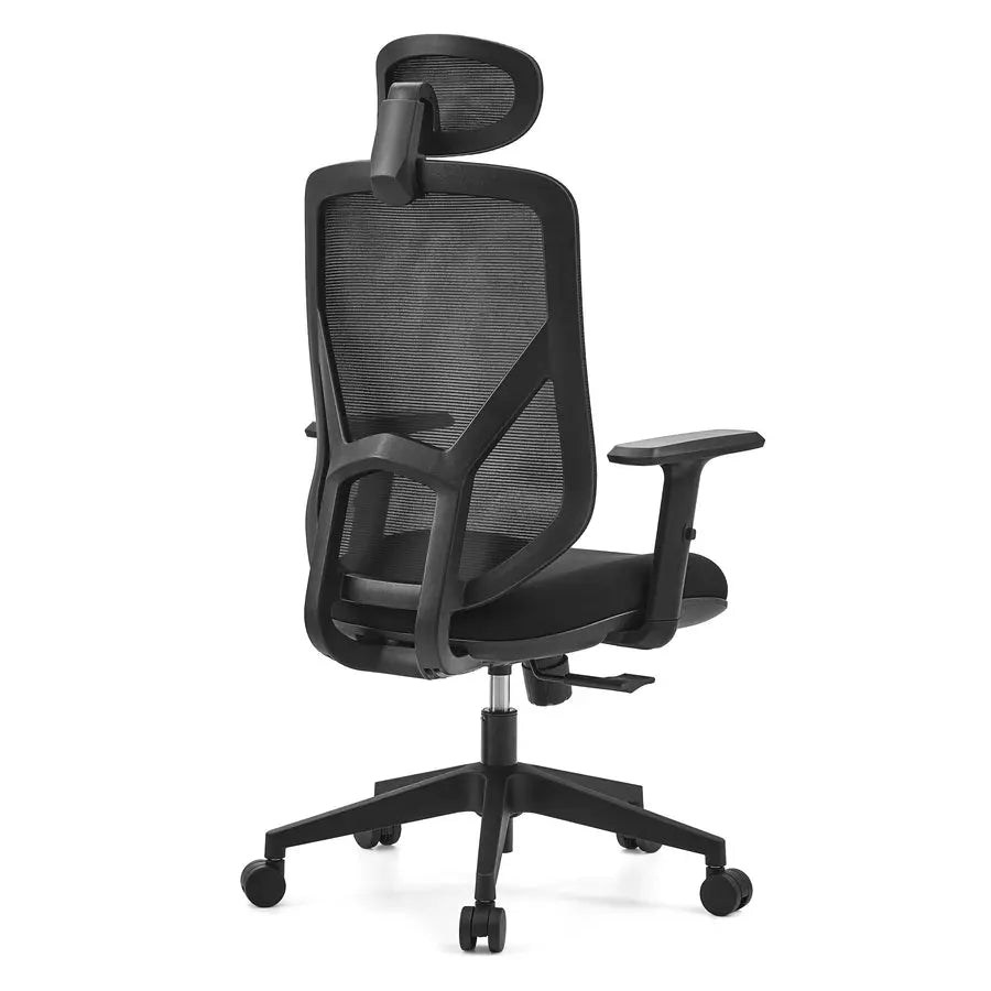 B-Ware My Buero Bürostuhl Drehstuhl Stuhl Blacore Netzstoff Stoff Schwarz Polyester - 4064323107101