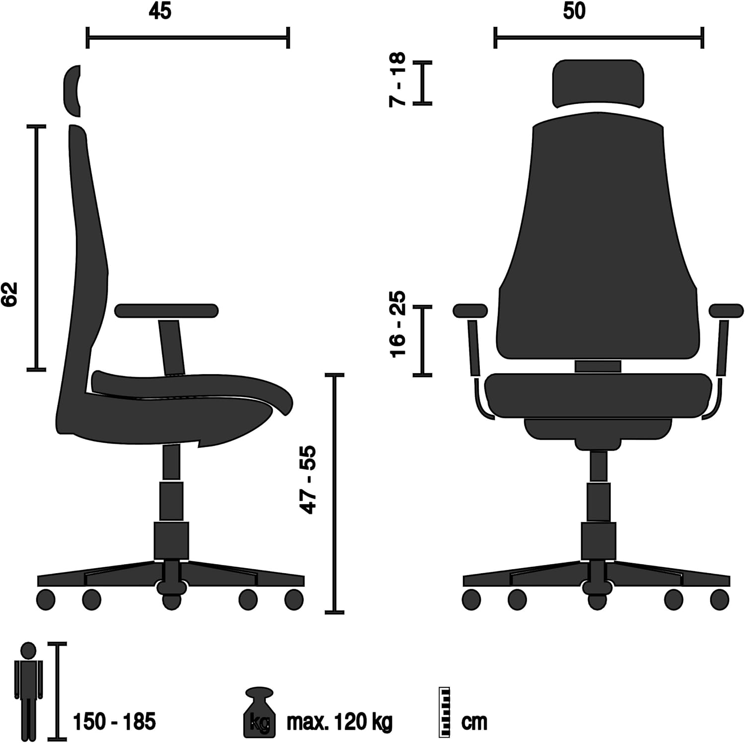 B-Ware My Buero Drehstuhl Ergonomisch Ergomy I W Bürostuhl Schreibtischstuhl Beige 242 - 4064323107309