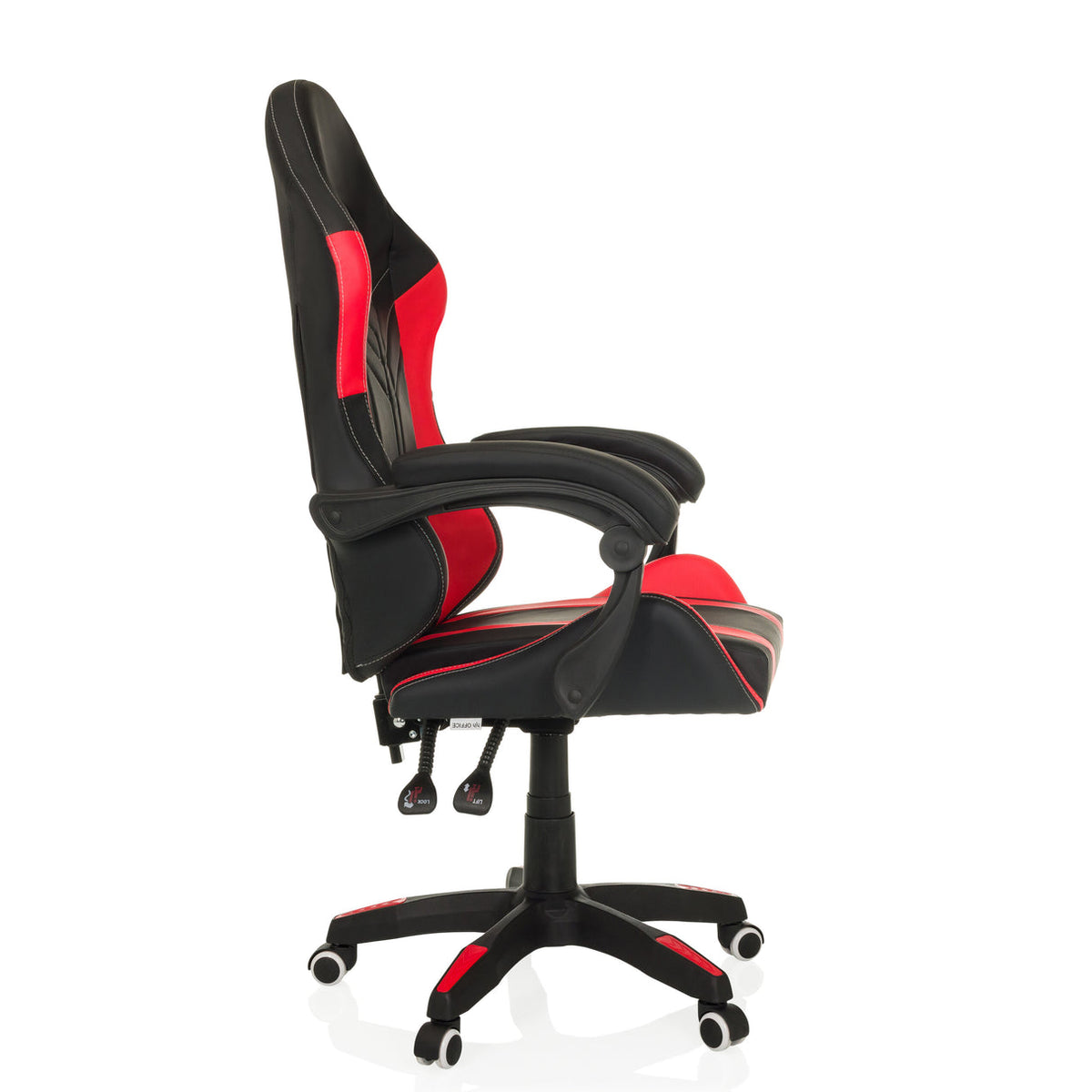 MyBuero GAMEBREAKER W02 Bürostuhl Drehstuhl Stuhl Rot höhenverstellbar470 - 4064323107552