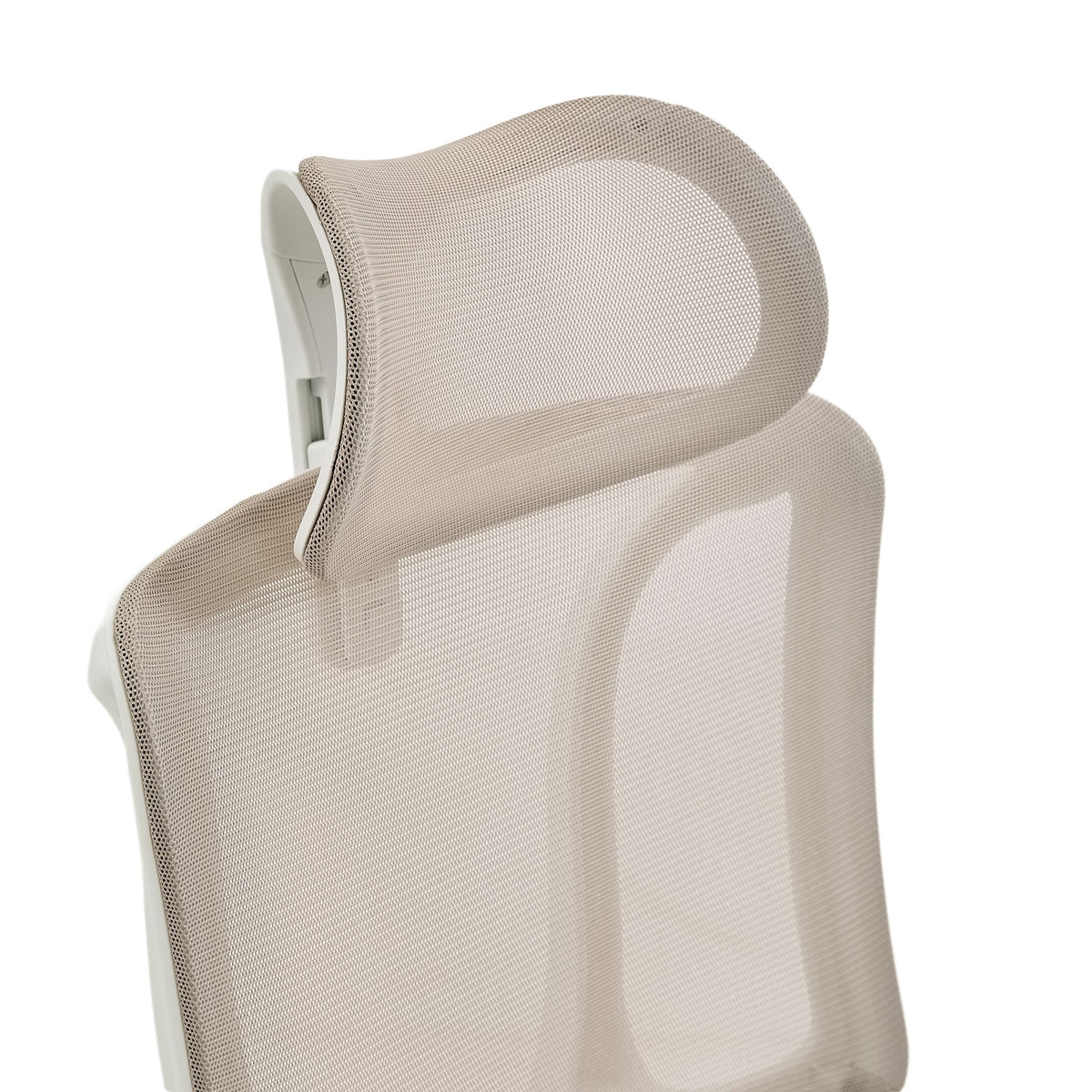 MyBuero Bürostuhl Schreibtischstuhl ERGOMY W Netzstoff Stoff Armlehnen Beige387 - 4064323130000