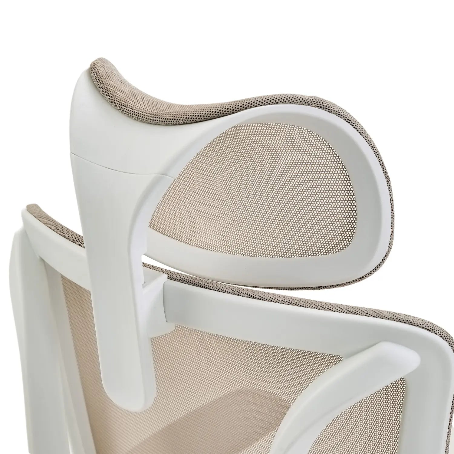 B-Ware My Buero Bürostuhl Schreibtischstuhl Ergomy W Netzstoff Stoff Armlehnen Beige387 - 4064323130000