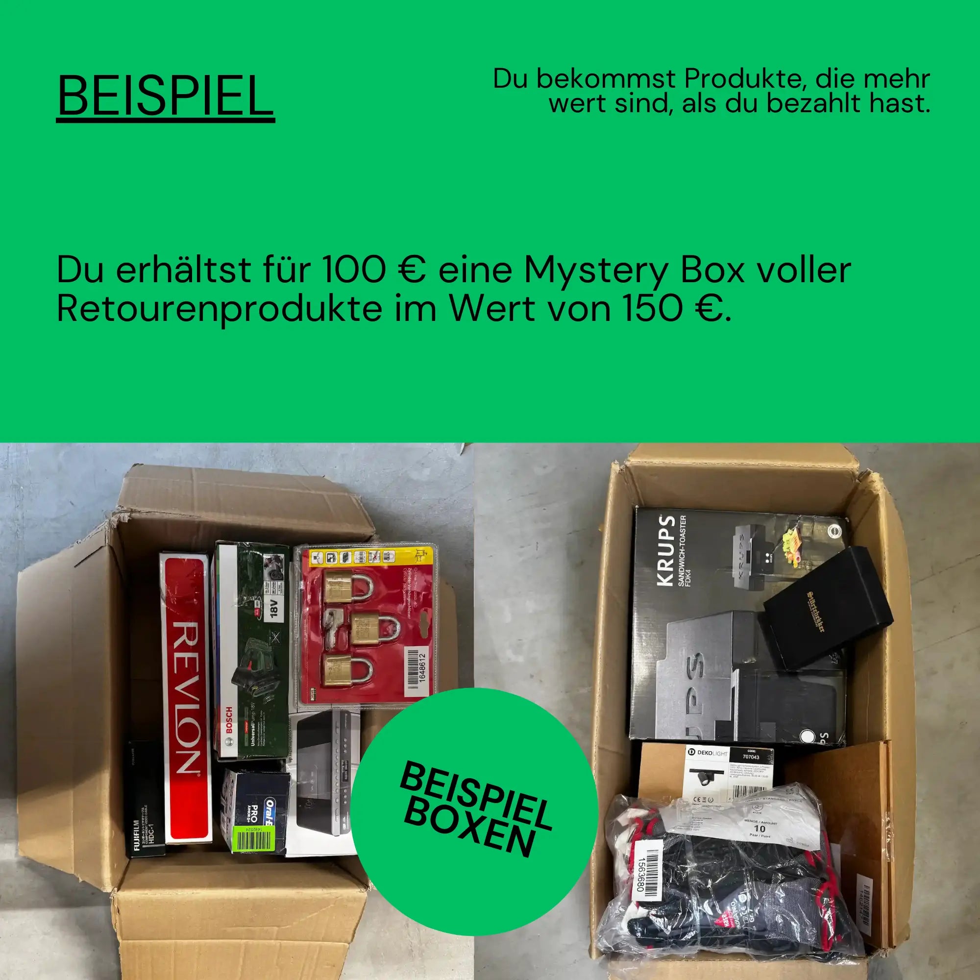 MYSTERY BOX - LAMPEN