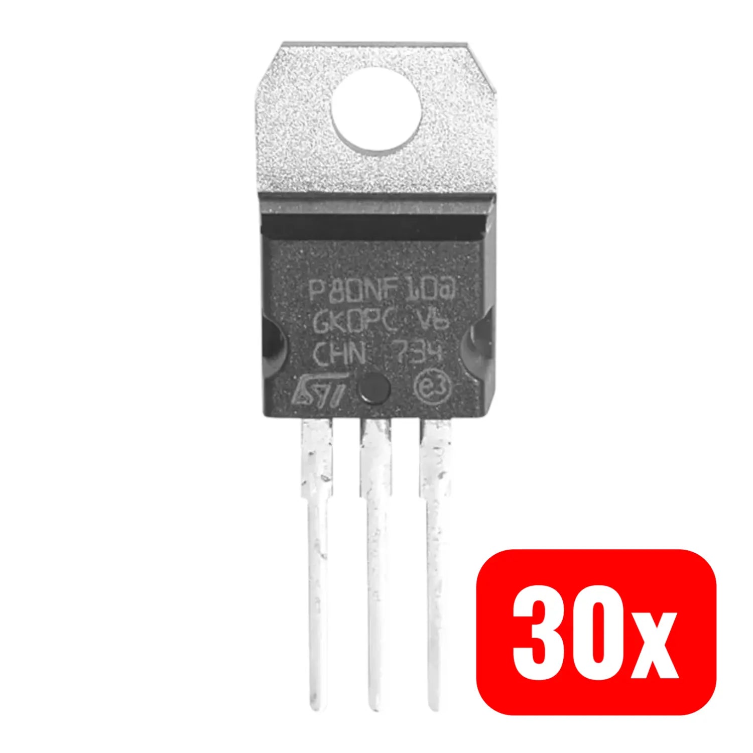 B-Ware St Microelectronics Mosfet Transistor Stp9 Nk60 Z To 220 Schalter N Kanal 30 Stück - 2050009795665