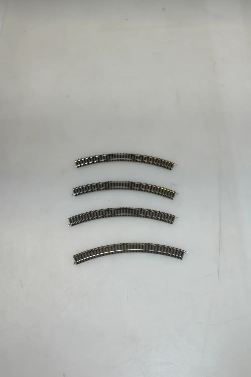 B-Ware Fleischmann N 9125 Piccolo Mit Bettung Gebogenes Gleis 45° 225.6mm 4 Stück - 2050000075872