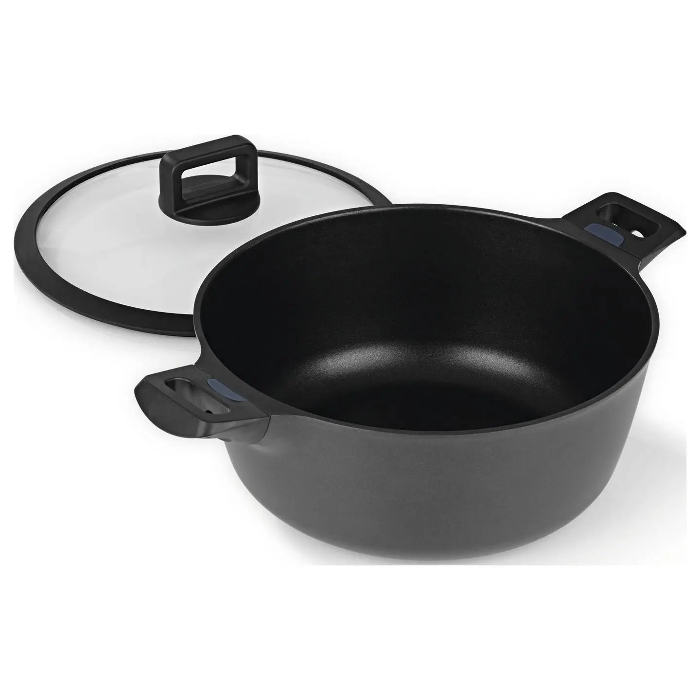 B-Ware N8 Werk Kochtopf Topf N8werk Aluguss Schwarz Antihaftbeschichtung Herd Glasdeckel - 4052926027087