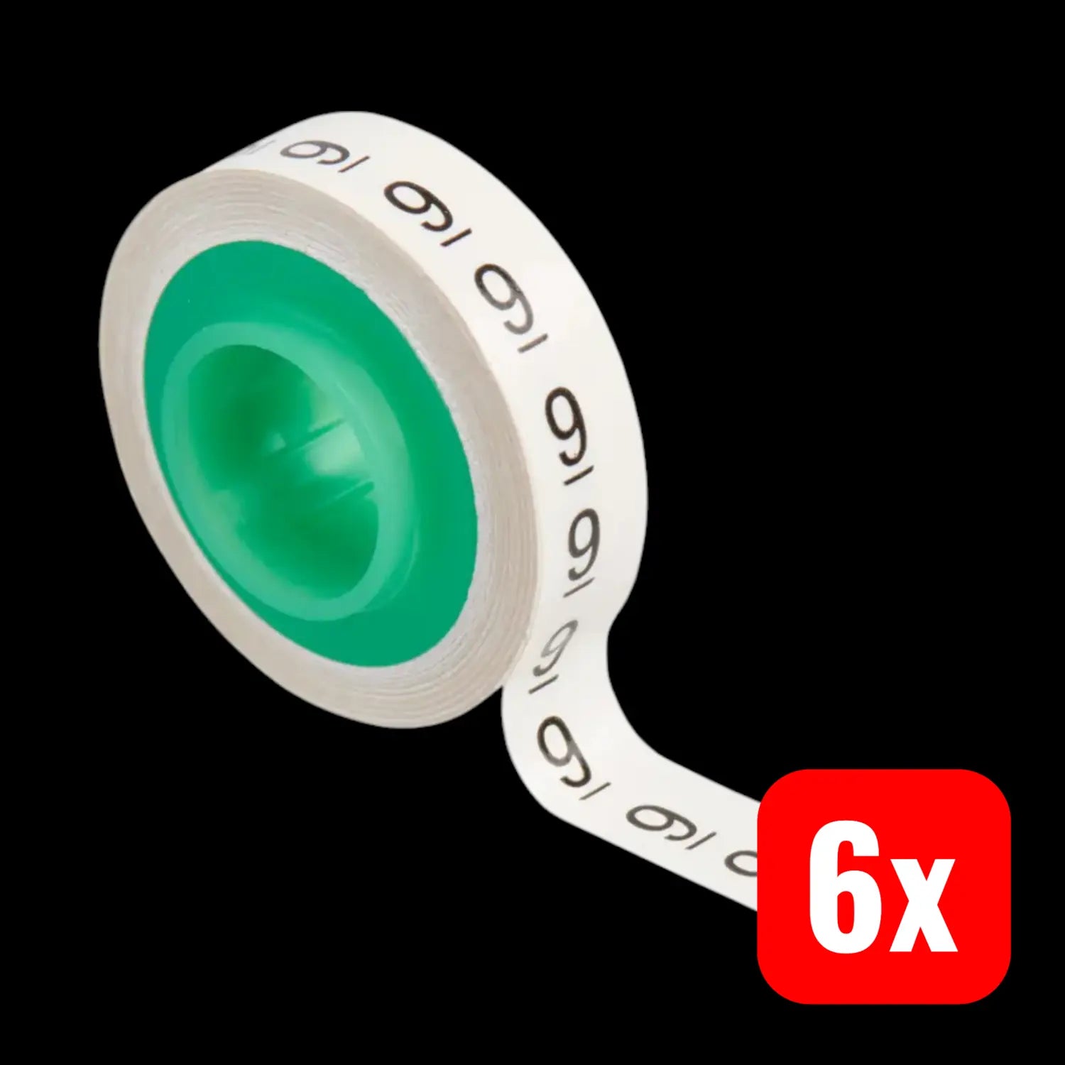 B-Ware 3 M 80 6114 2802 2 Bedruckte Klebemarker Aufdruck 9 Sdr 9 Beschriftung 6 Stück - 51128562147
