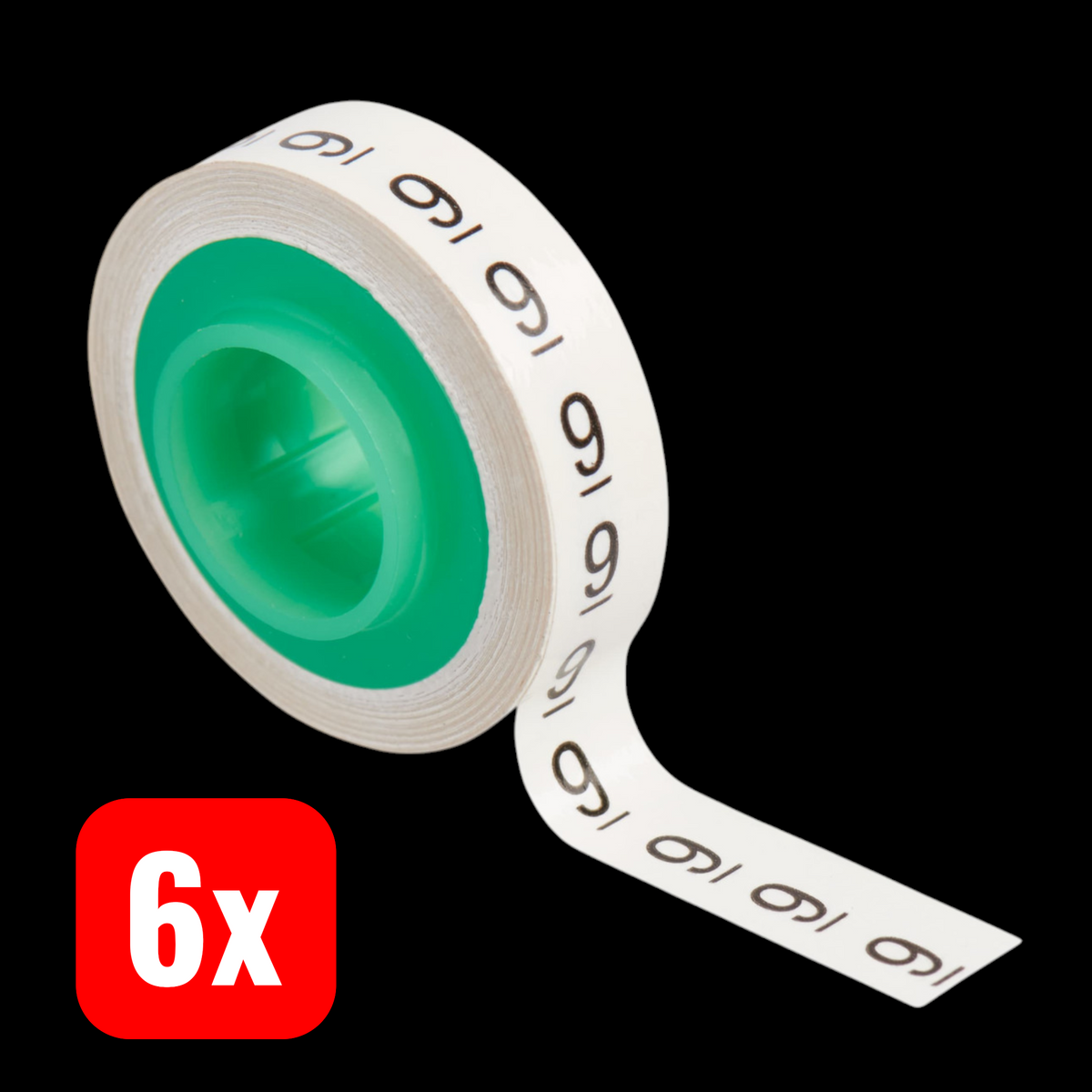 3M 80-6114-2802-2 Bedruckte Klebemarker Aufdruck 9 SDR-9 Kabelmarker 6 STÜCK - 51128562147