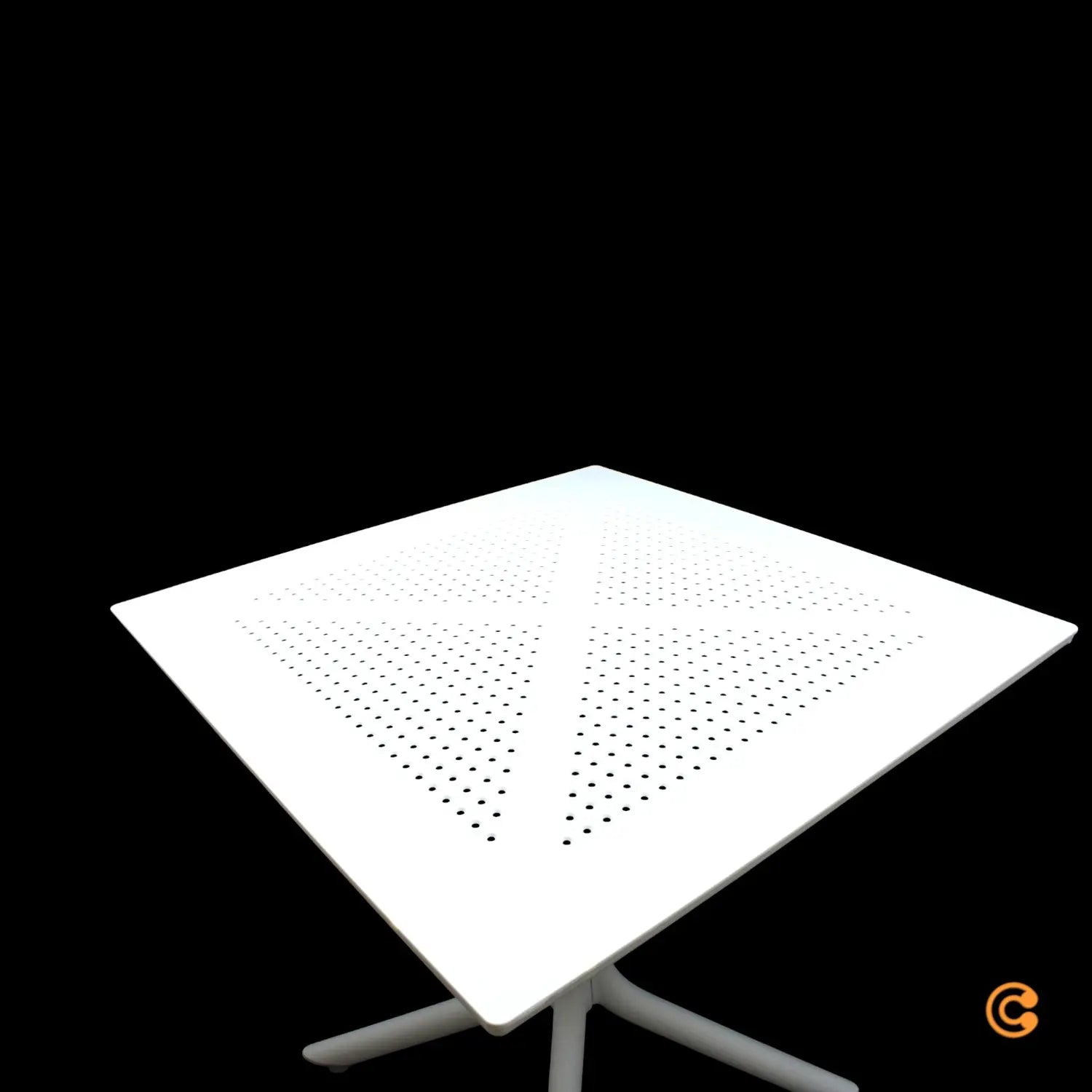 B-Ware Nardi Clip X 70 Tisch Bistrotisch Gartentisch Balkontisch Esszimmertisch  Weiß - 8010352084001