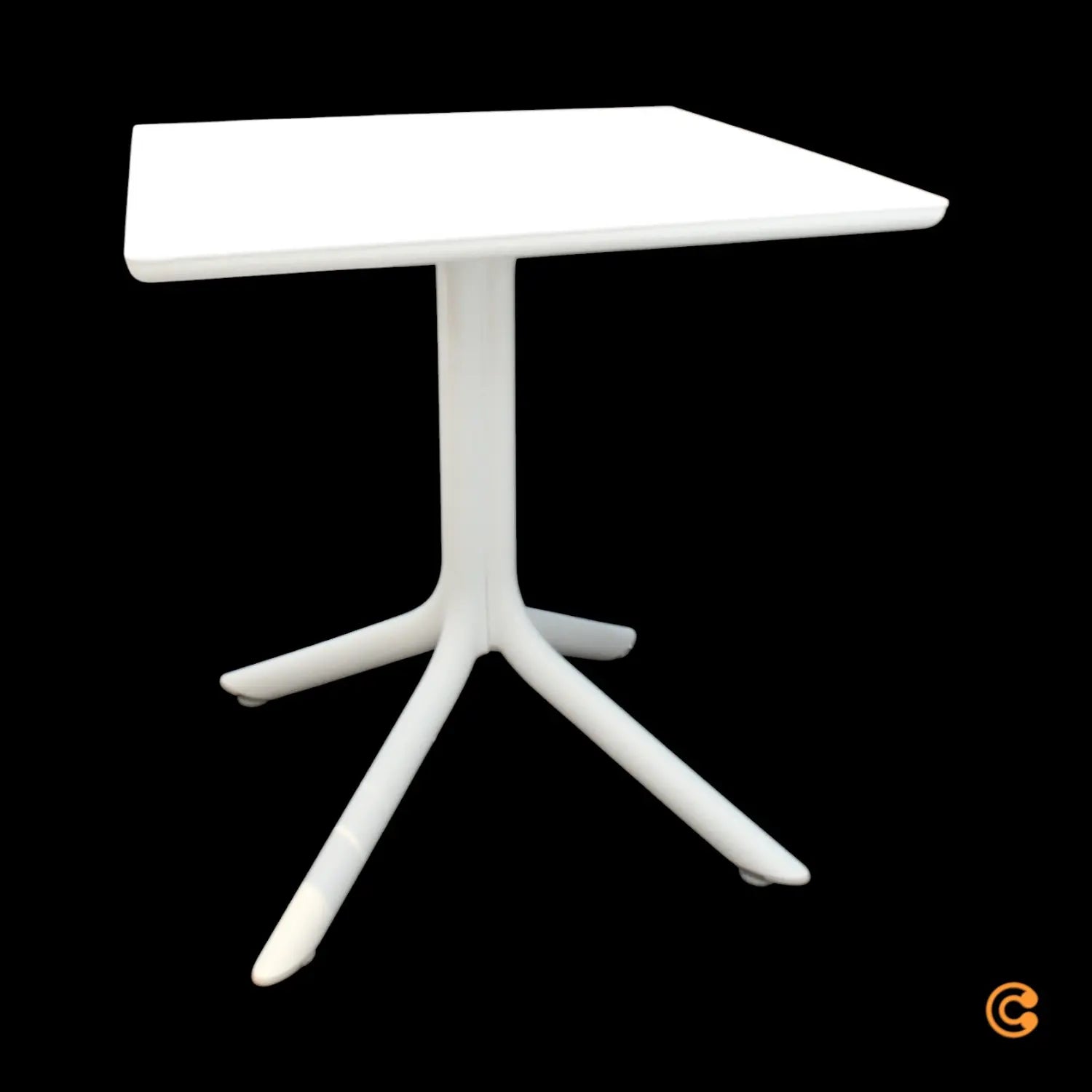 B-Ware Nardi Clip X 70 Tisch Bistrotisch Gartentisch Balkontisch Esszimmertisch  Weiß - 8010352084001