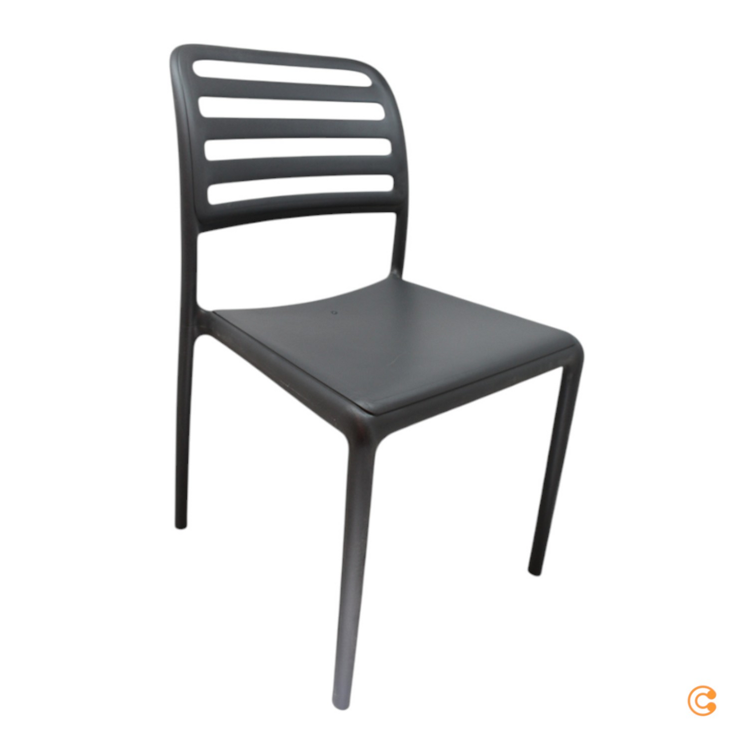 Nardi Costa Bistrot Stuhl Esszimmerstuhl Gartenstuhl Anthrazit Siehe Text/Foto B-Ware - 8010352245020