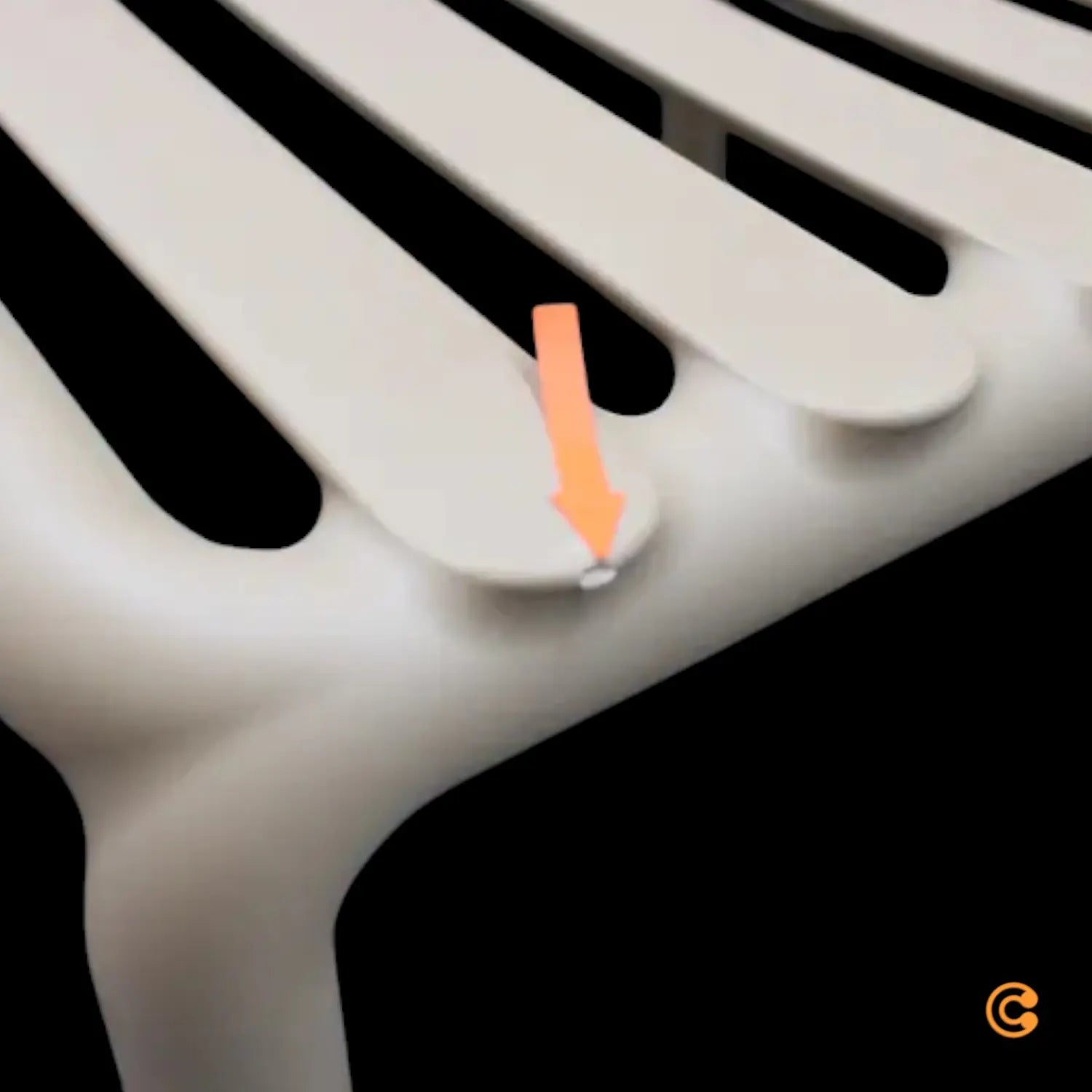 B-Ware Nardi Doga Bistro Stuhl Sitzmöbel Cappuccino Klappstuhl Möbel Siehe Text/Foto - 8010352255142