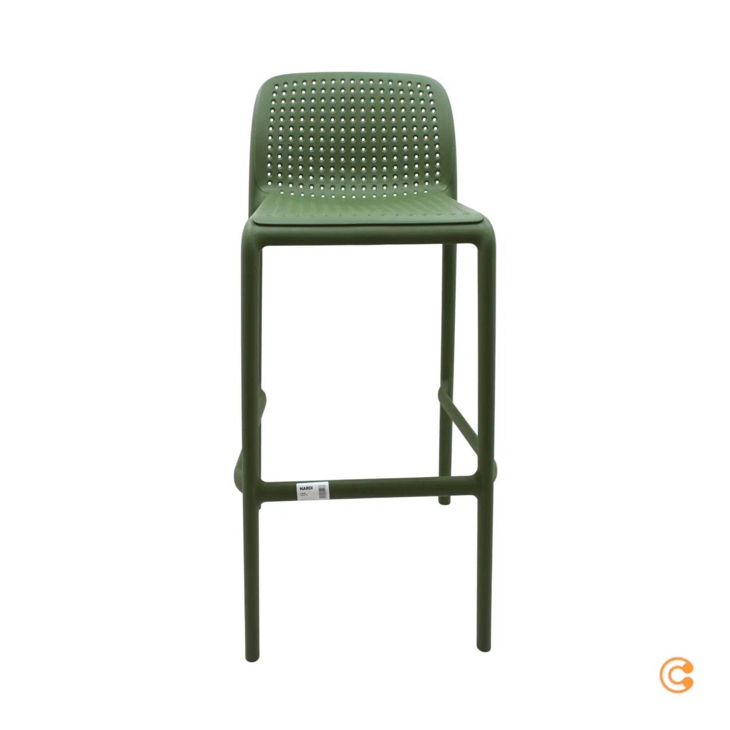 B-Ware Nardi Barstuhl Hocker Lido Gartenstuhl Stuhl Agave Grün Kunststoff Outdoor Sitz - 8010352344167