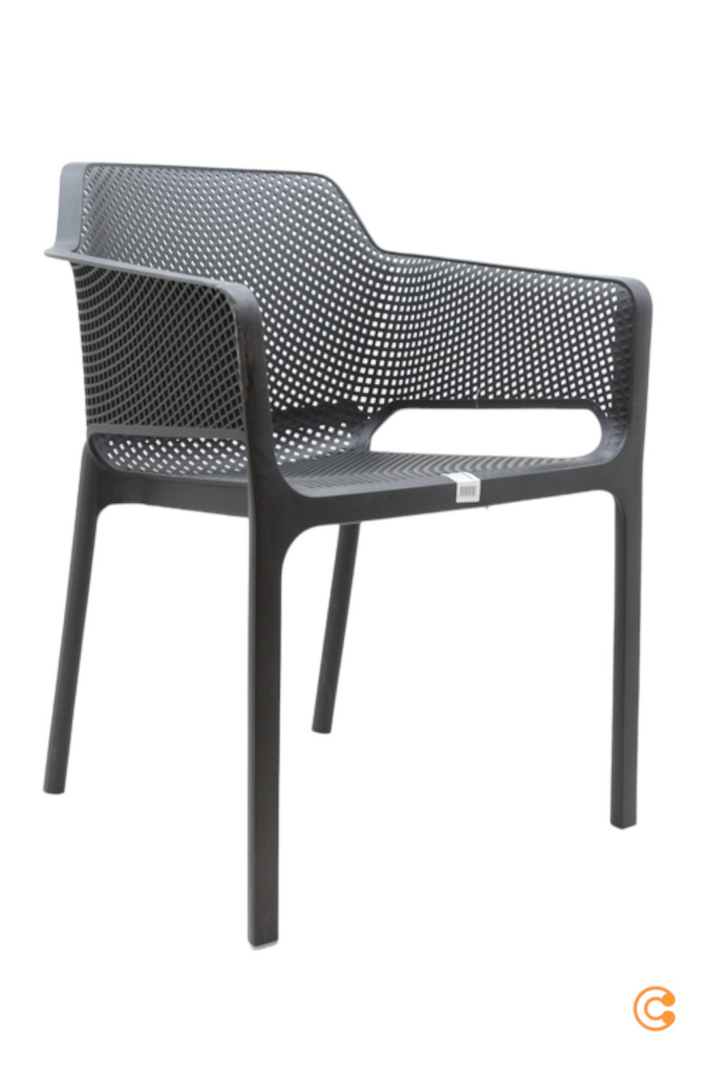B-Ware Nardi Net Armlehnstuhl Stuhl Gartenstuhl Terrassenstuhl Balkonstuhl Anthrazit - 8010352326026