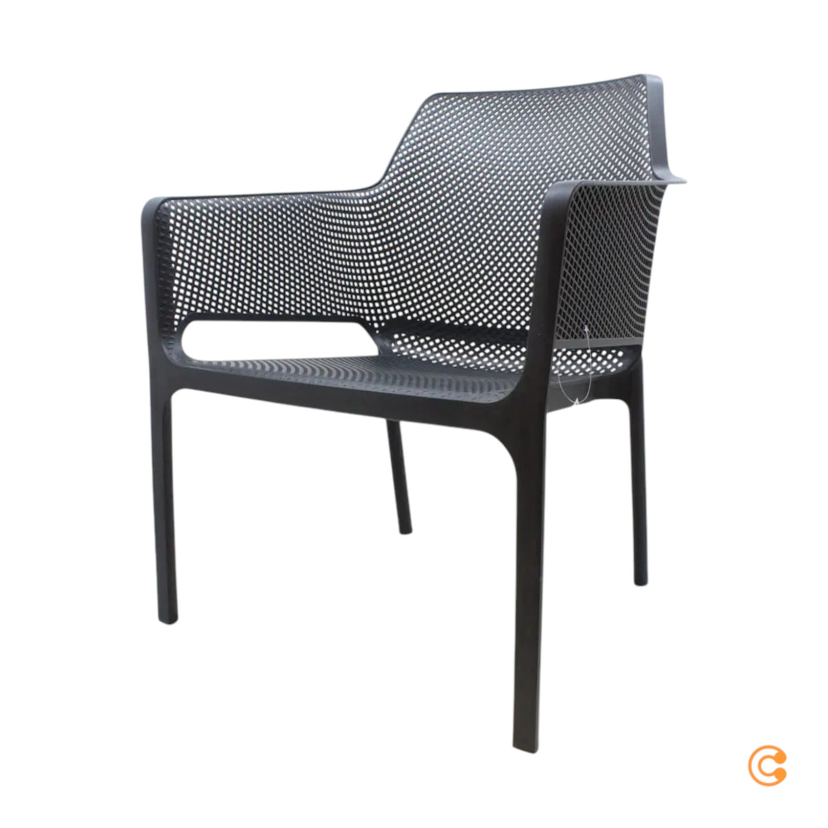 Nardi Armlehnstuhl Stuhl Gartenstuhl anthrazit Net Relax SIEHE TEXT/FOTO - 8010352327023