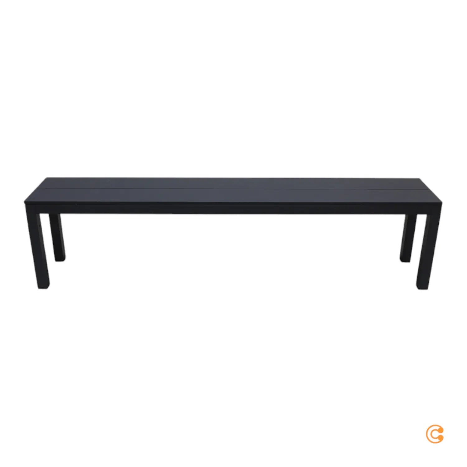 Nardi Rio Bank Gartenbank Gartensitz Outdoorbank Sitzbank Parkbank Alu Anthrazit B-Ware