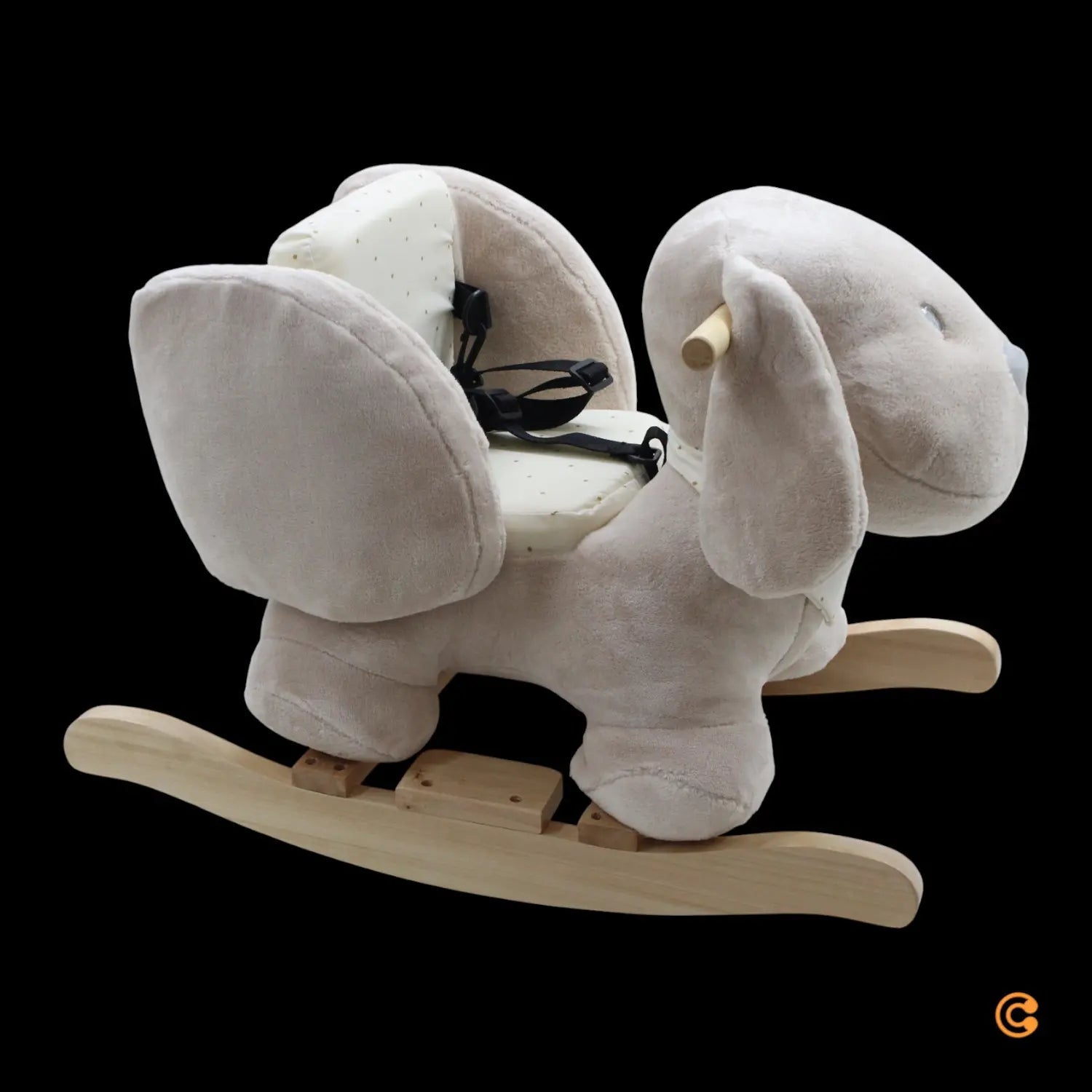 B-Ware Nattou Charlie Hund Vanille Schaukelpferd Schaukeltier Kinder Siehe Text/Foto - 5414673388108