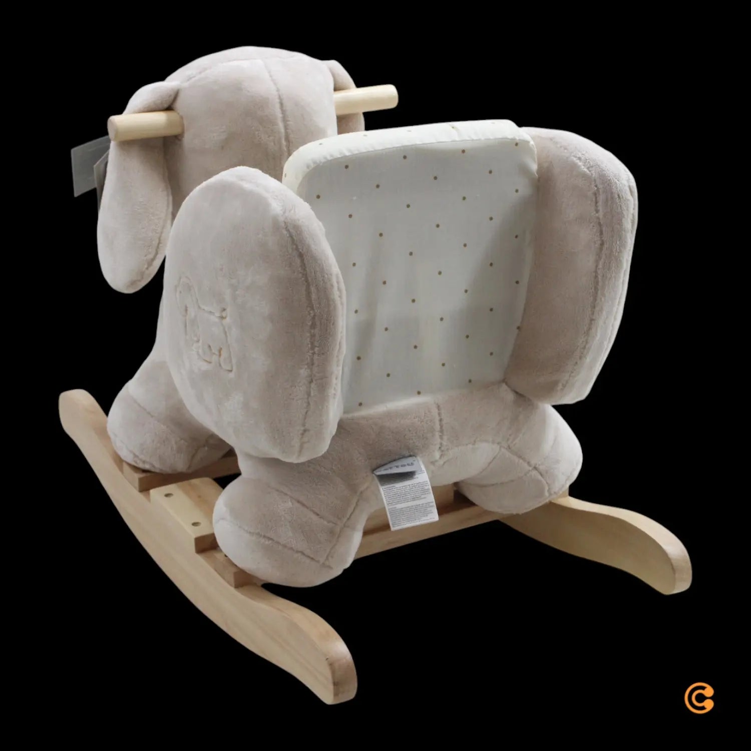 B-Ware Nattou Charlie Hund Vanille Schaukelpferd Schaukeltier Kinder Siehe Text/Foto - 5414673388108