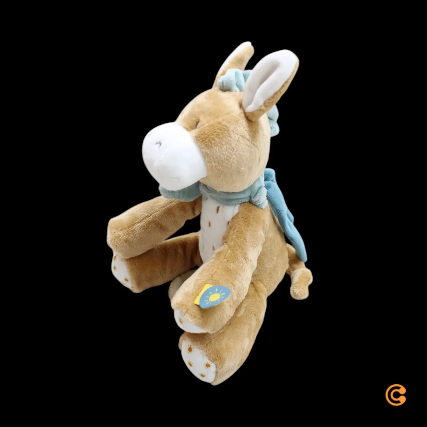 B-Ware Nattou Kuscheltier Spieluhr Plüschtier Esel Leo Musikspielzeug Baby Geschenk - 5414673595056