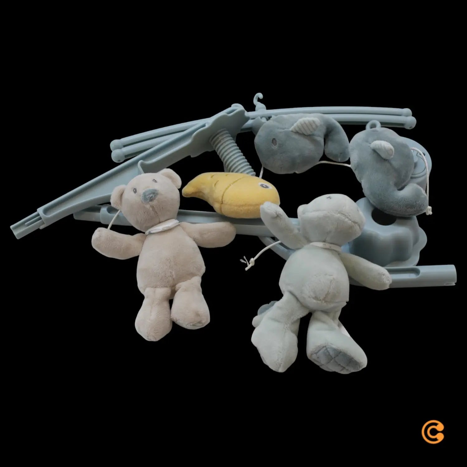 B-Ware Nattou Mobile Spieluhr Babybett Musikmobile Stofftier La Le Lu Romeo Jules Sally - 5414673950220