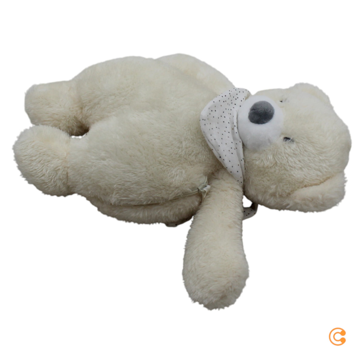 Nattou Nachtlicht Kuscheltier Plüschtier Bär Sleepy Greifpunkte beige Spieluhr - 5414673876612