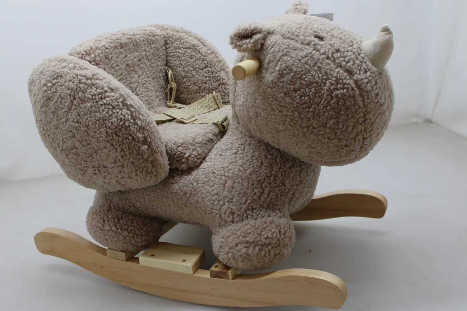C-Ware Nattou Schaukeltier Wipptier Teddy Nashorn Taupe Kinder Siehe Text/Foto - 5414673544023
