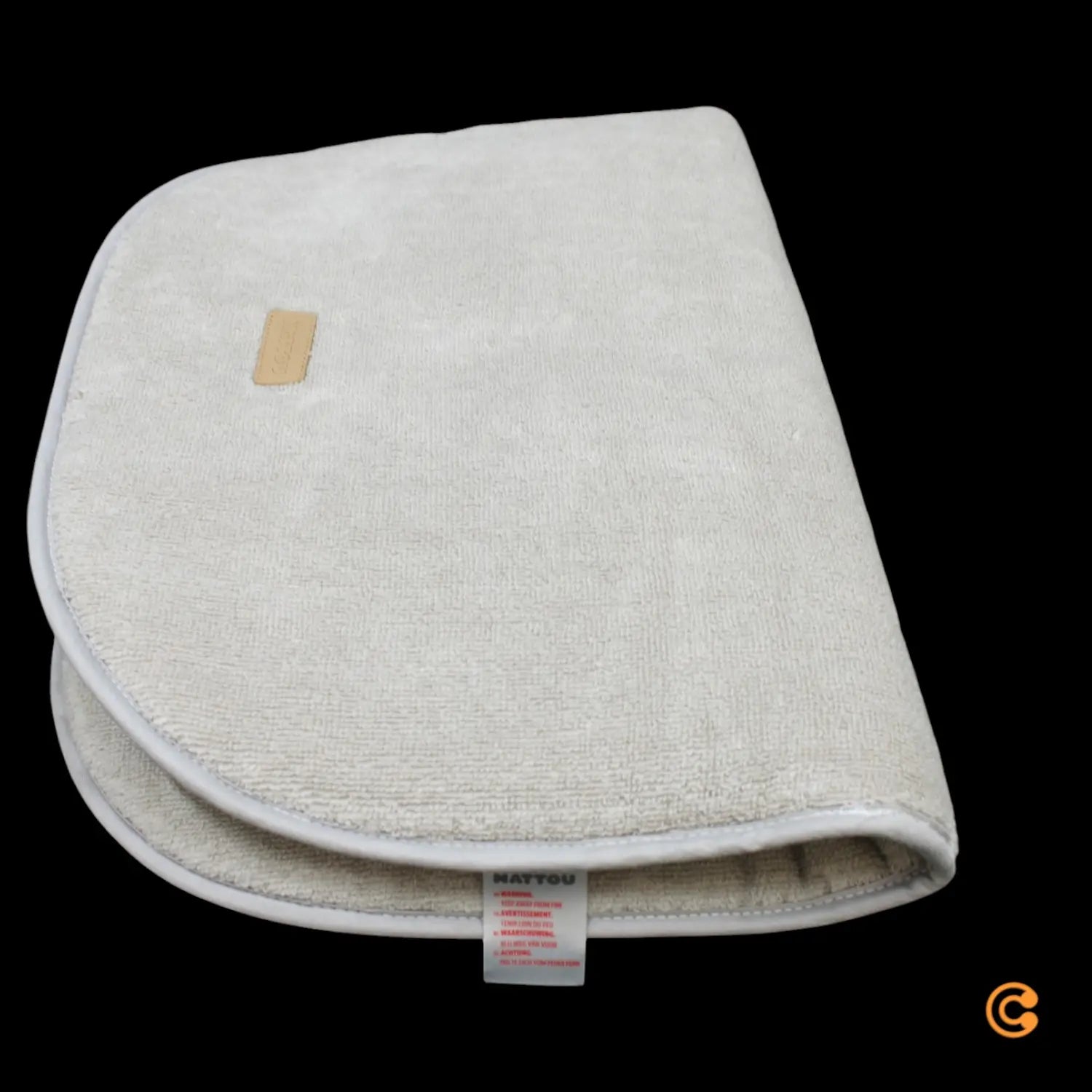 B-Ware Nattou Topper Einlegekissen Auflage Frottee Softy Wickelauflage Unterlage Taupe - 5414673148030
