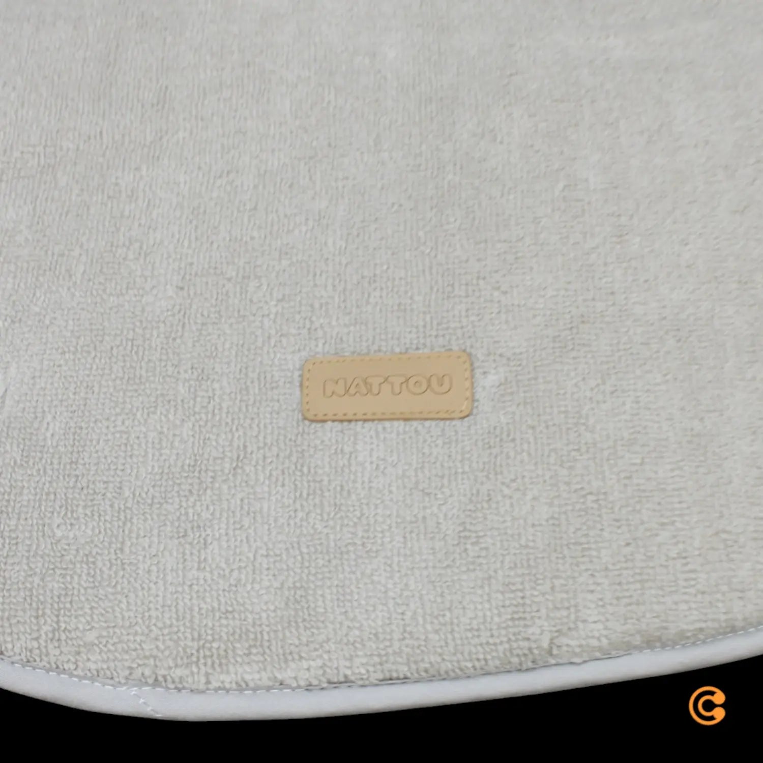 B-Ware Nattou Topper Einlegekissen Auflage Frottee Softy Wickelauflage Unterlage Taupe - 5414673148030
