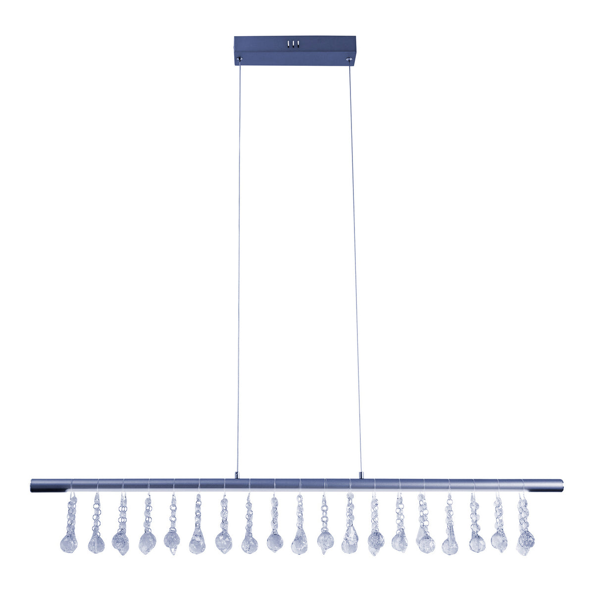 Näve Pendelleuchte Hängelampe Nobilis LED Leuchte dimmbar dunkelgrau 100 cm 24 W - 4003222885567