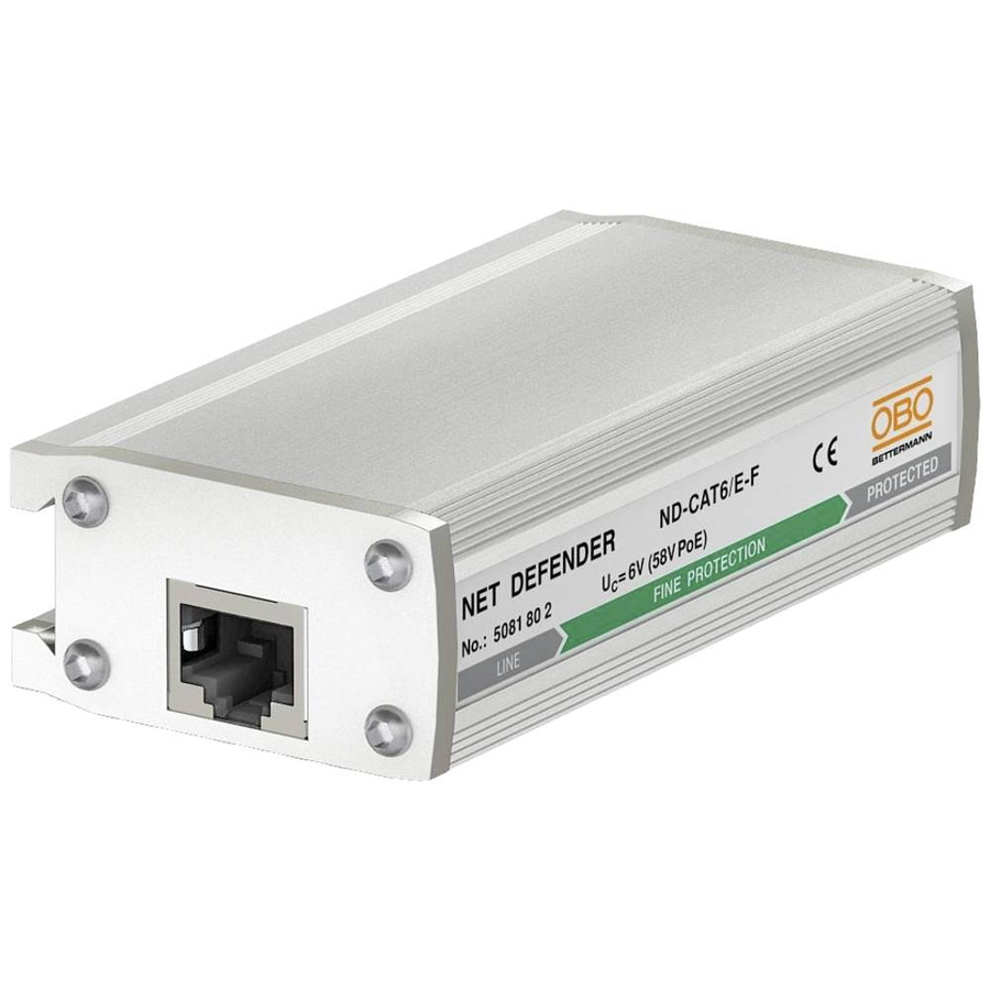 Obo Bettermann 5081802 Nd Cat6/E F überspannungsschutzgerät 7 K A Siehe Text/Foto C-Ware - 4012196532766