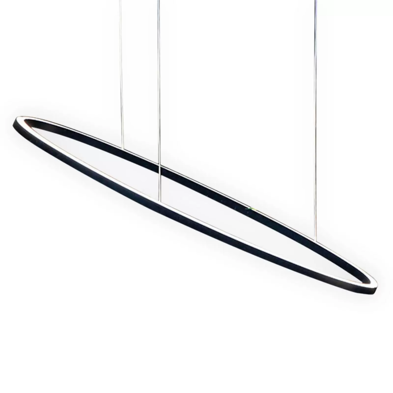 Nemo Ellisse Mega Led Hängelampe Up Hängeleuchte Deckenlampe Led 2.700 K Schwarz B-Ware - 7024006
