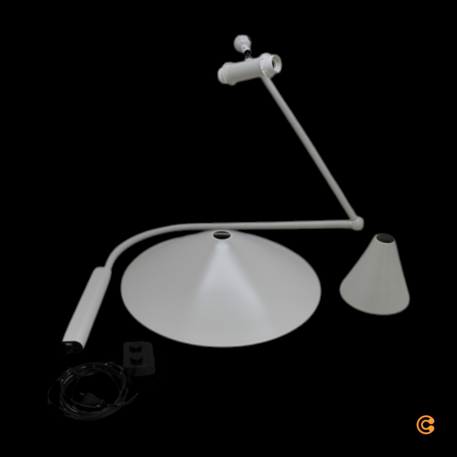 B-Ware Nemo Lampe De Marseille Wandleuchte Licht Weiß Wandlampe Wohnraumbeleuchtung   - 805698312479