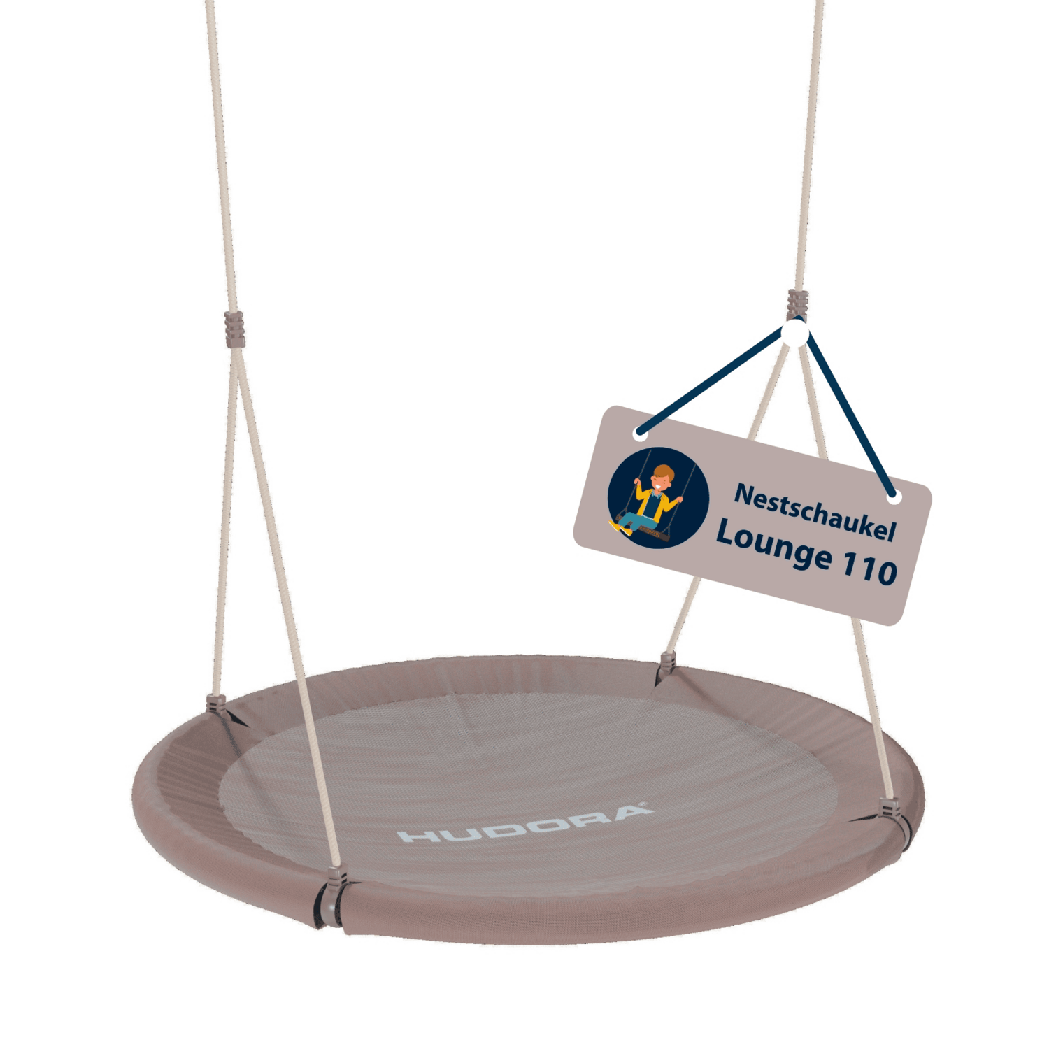 B-Ware Hudora Lounge 110 Nestschaukel Tellerschaukel Schaukel Kinderschaukel898 - 4005998722152
